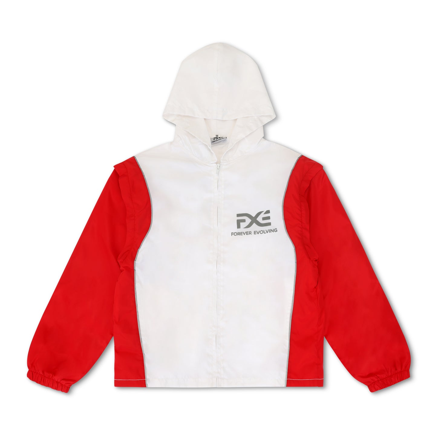 White and Red Detachable tracksuit