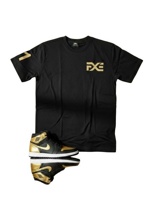 Black and Gold Signature Tee