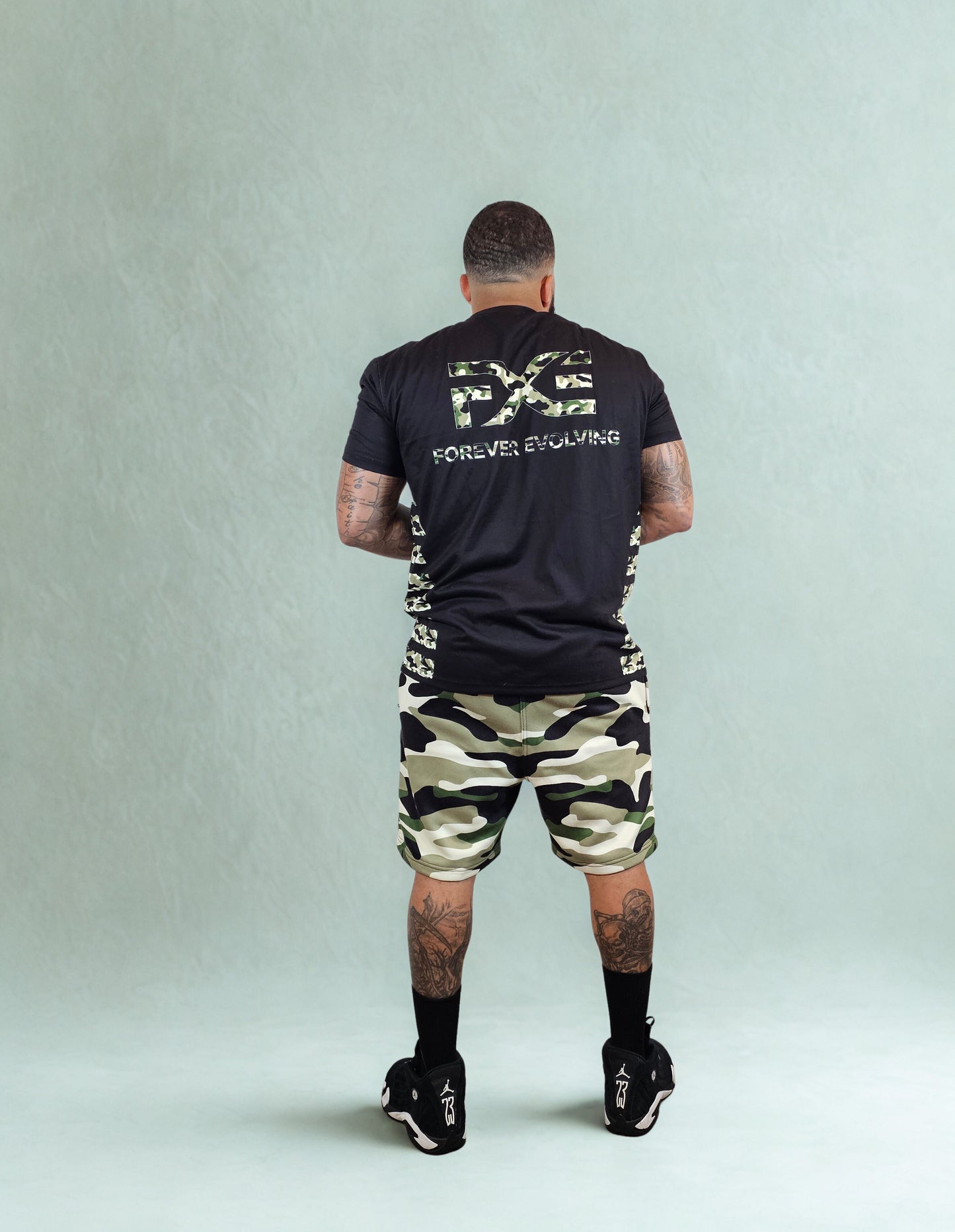 Camo Short Set