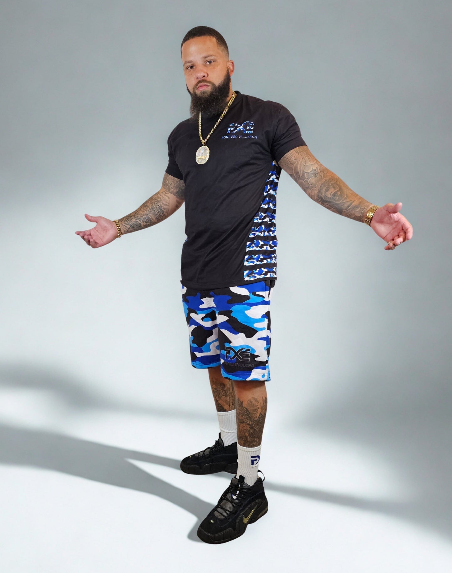 Camo Short Set